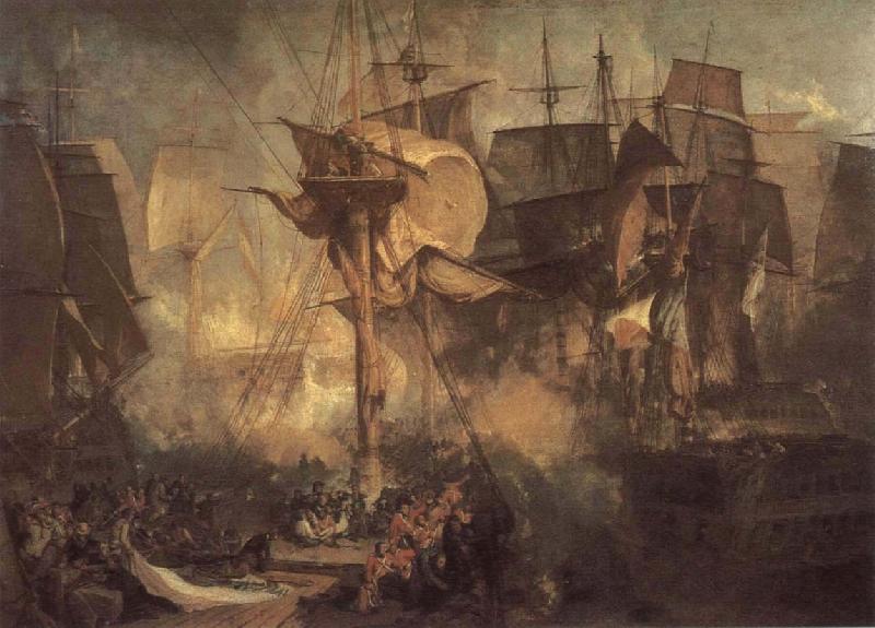 Joseph Mallord William Turner Sea fight